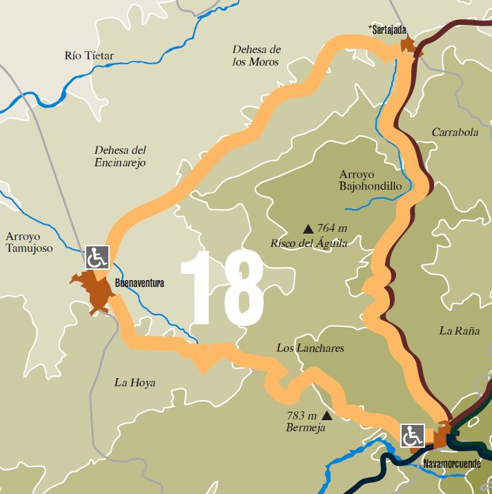 Leyenda Ruta 18